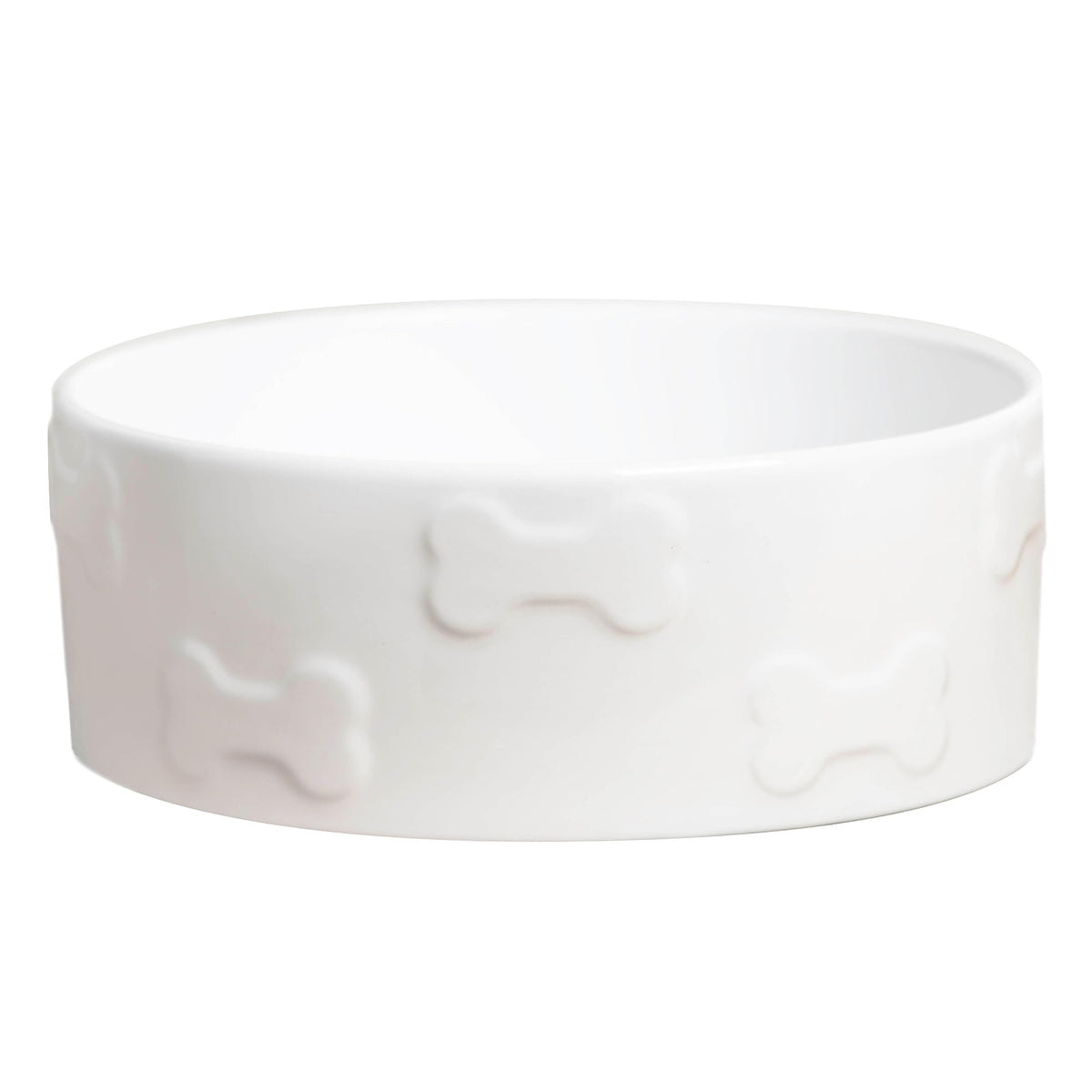 Park Life Designs Pet Feeder, Meduim, Medium White
