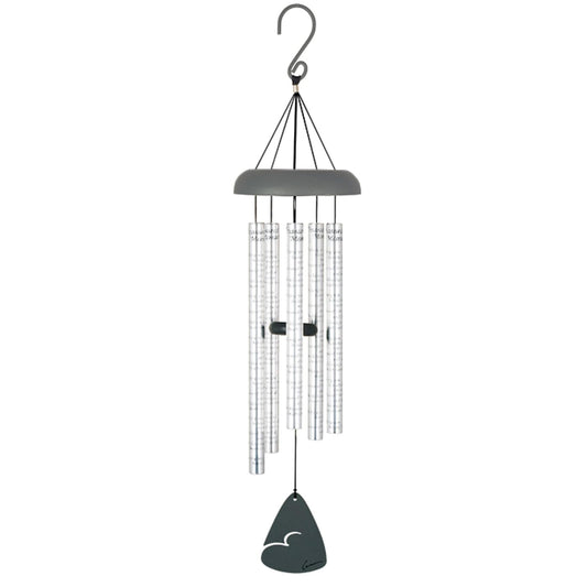 Carson Treasured Memories Sonnet Wind Chime Outdoor Garden Windchimes 30 Inch New