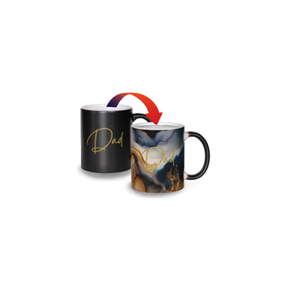 The Mug Experience Drinking Cup, 12 Ounces, Marble Dad