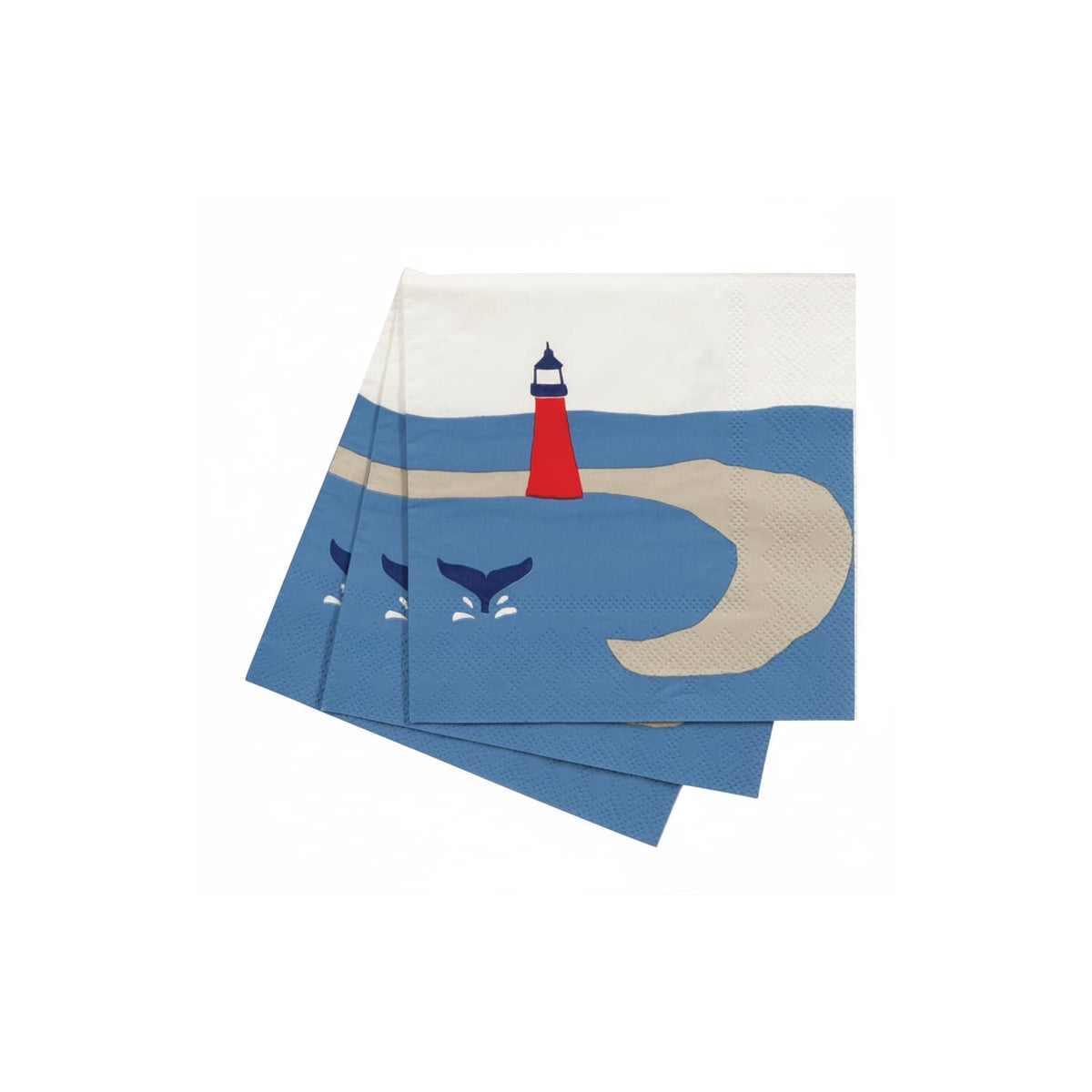 rockflowerpaper Disposable Napkin, 10x10" unfolded, red