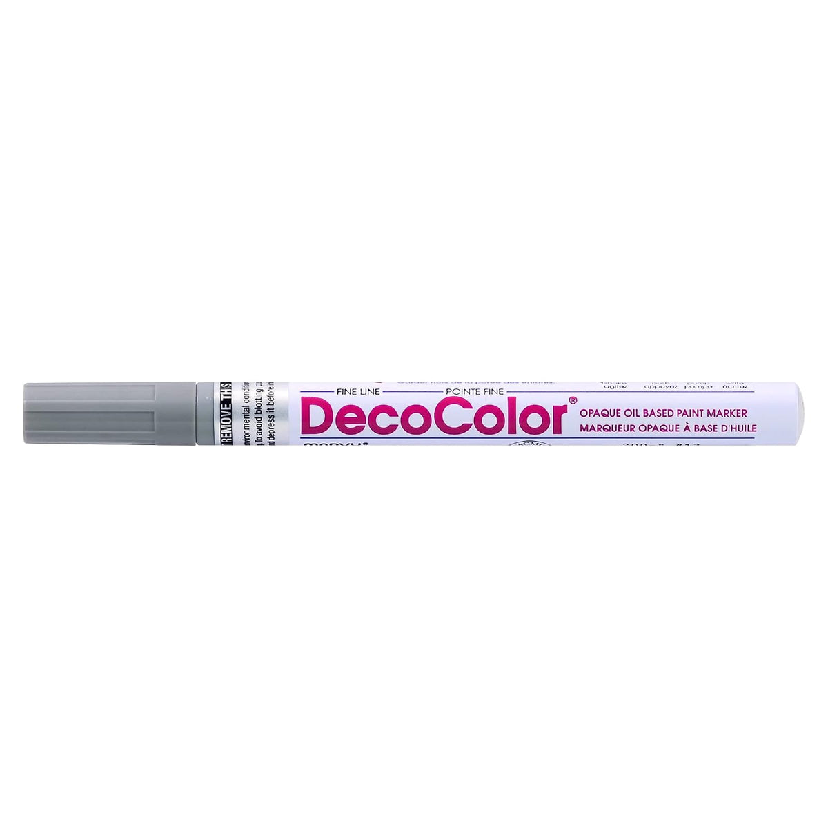 Uchida Marking Pen, Grey, Fine,Permanent
