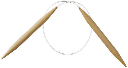 Clover 16 Inch Bamboo Circular Knitting Needles, Size 11