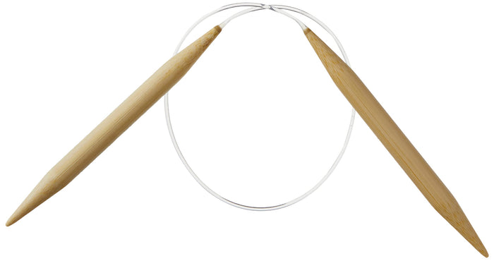 Clover 16 Inch Bamboo Circular Knitting Needles, Size 11