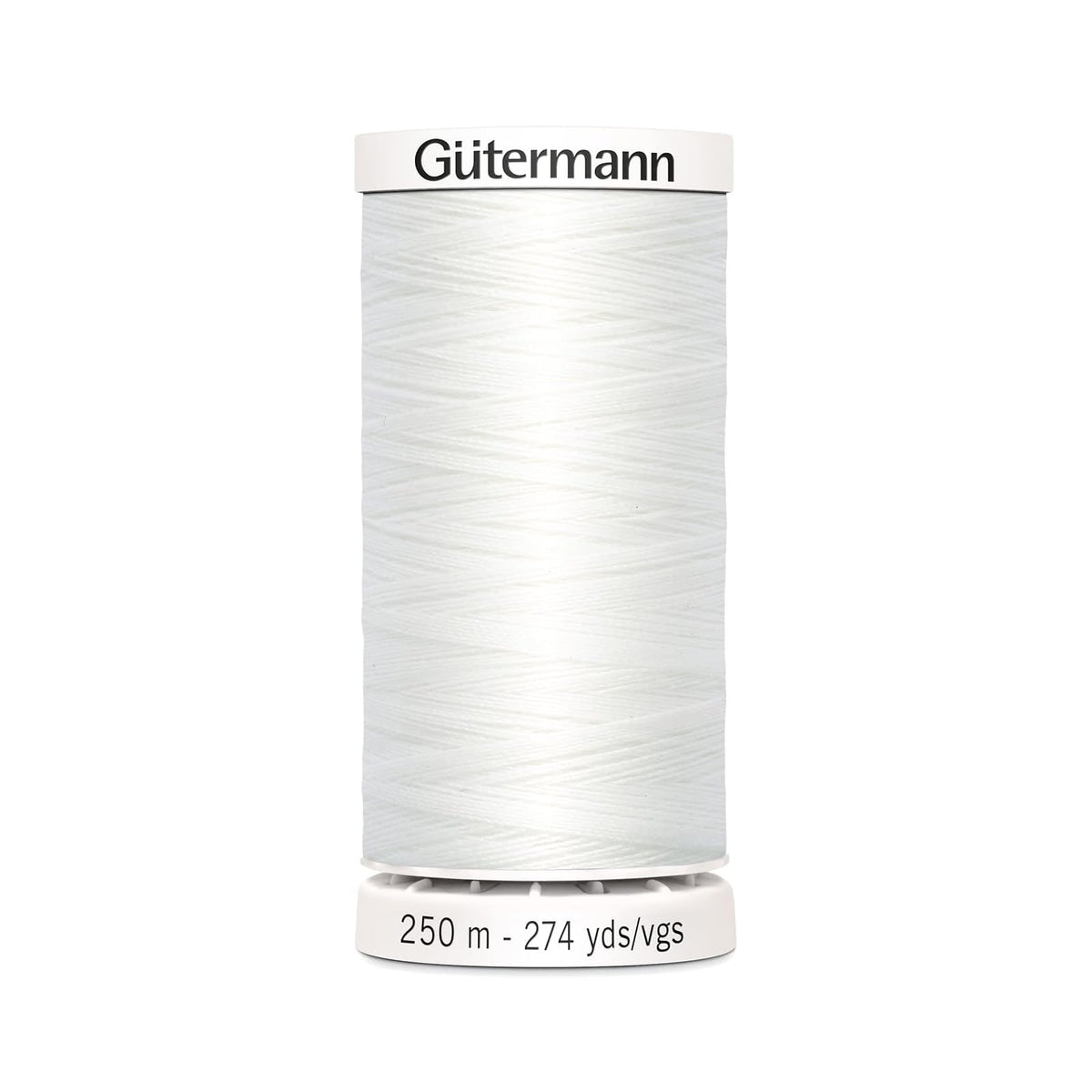 Gütermann Yarn, 250M (274yds), 20 Nu White