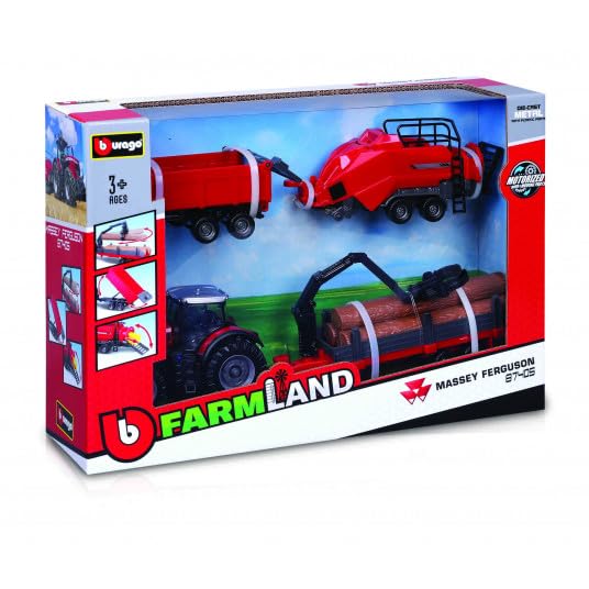 Bburago B18-31668V Tractor, Multiple