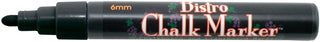 Uchida 480-C-1 Marvy Broad Point Tip Regular Bistro Chalk Marker, Black