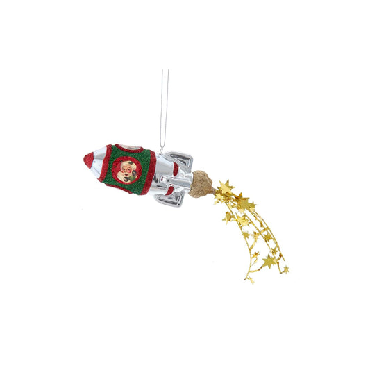 Kurt S. Adler Hanging Ornament, 8.0" x 2.0" x 3.0", Multi Color