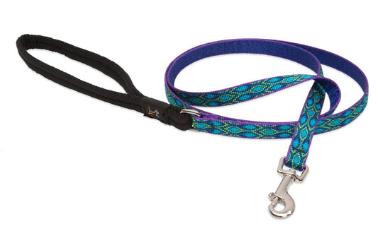 Lupine Pet Originals 1/2" Rain Song 4-foot Padded Handle Leash for Small Pets