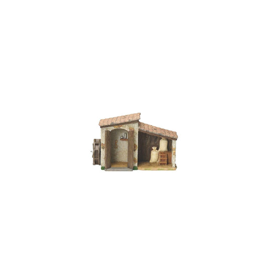 Fontanini Miniature Toy Building, Multicolor, No Recommendations
