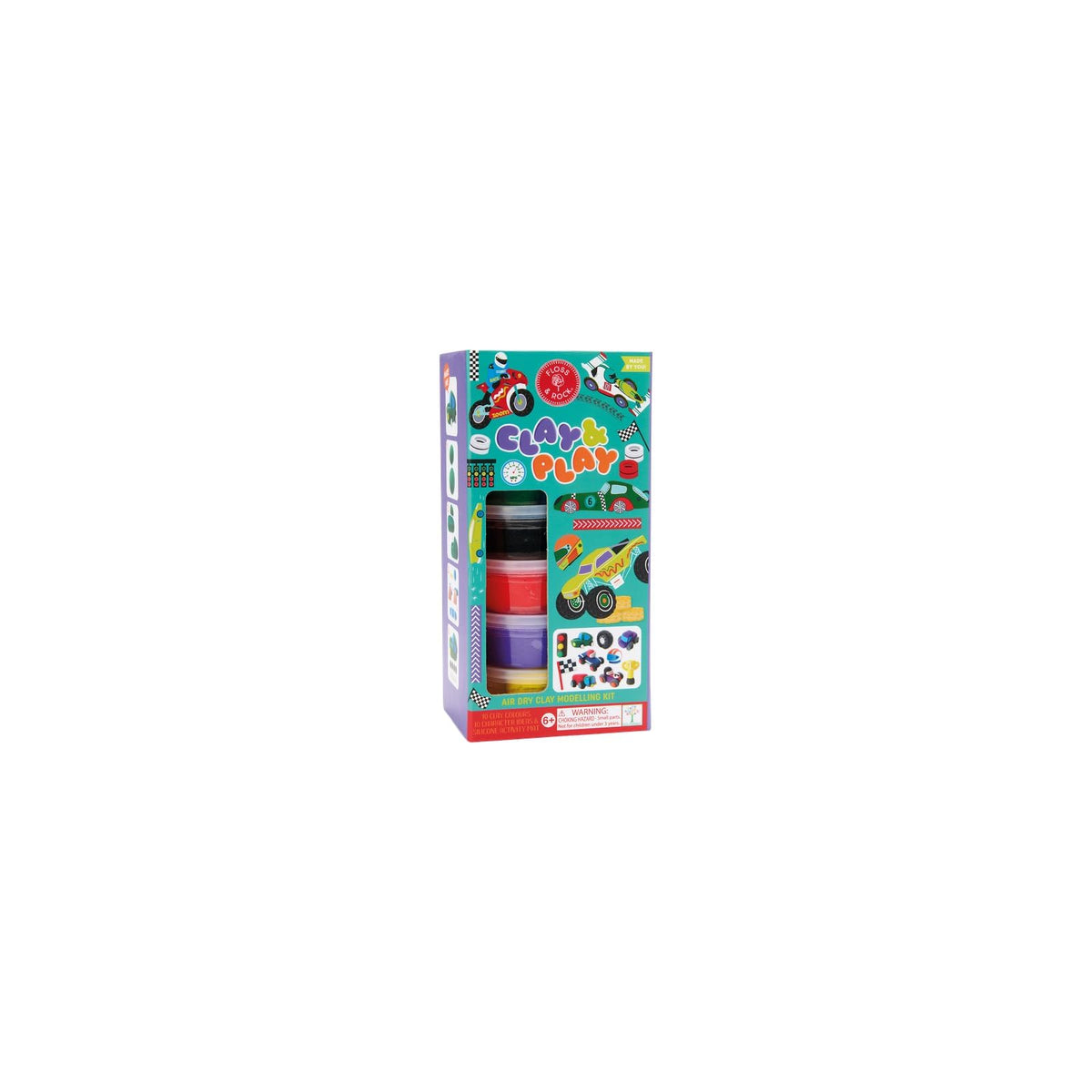 Floss & Rock Sculpting Material, 10-Inch, Multicolor