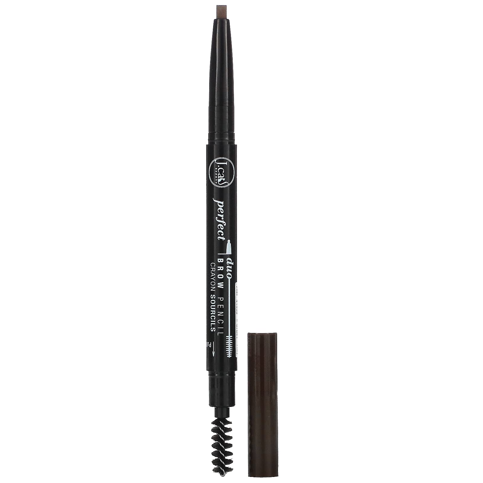 J.Cat Beauty Perfect Duo Brow Pencil Dark Brown Dark Brown