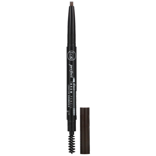 J.Cat Beauty Perfect Duo Brow Pencil Dark Brown Dark Brown