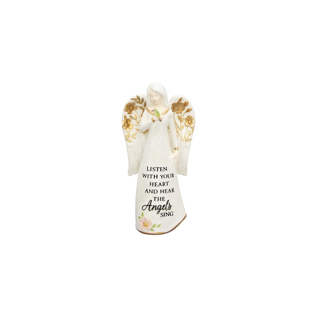 Carson Figurine, 6.5", White/Brown