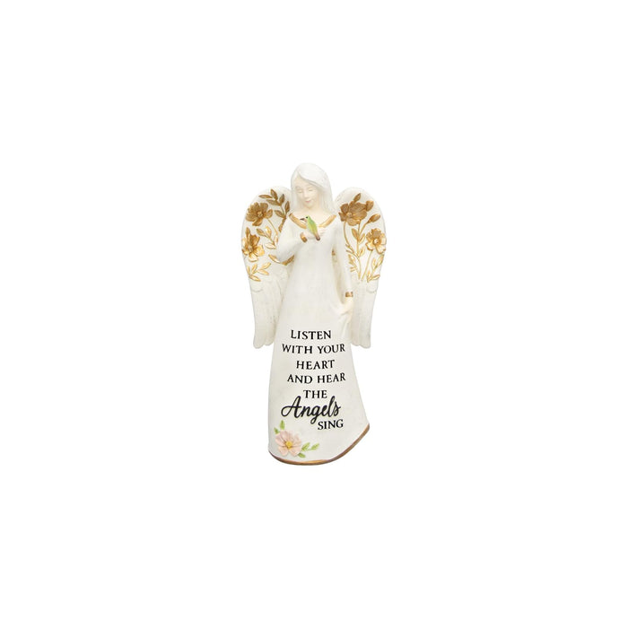 Carson Figurine, 6.5", White/Brown