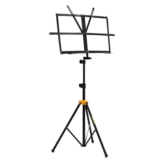 Hercules Item Stand, Black, Boom microphone stand with a telescoping boom arm