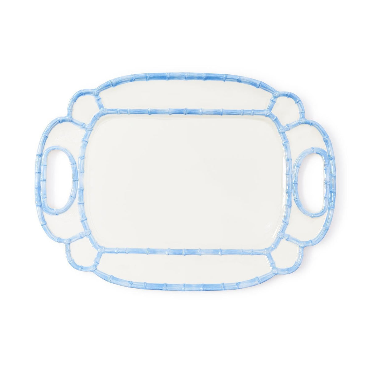 Two's Company Dishware Plate, 20", Blue