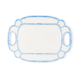 Two's Company Dishware Plate, 20", Blue