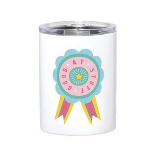 Slant Collections Drinking Cup, 12 Ounces, Good At Stuff