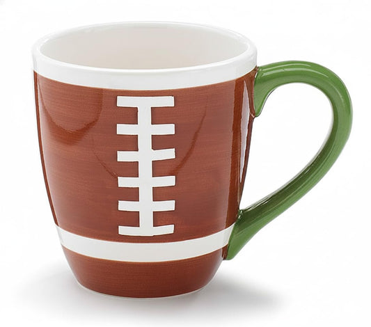 burton + BURTON Ceramic Coffee Mug Football 14 Ounces