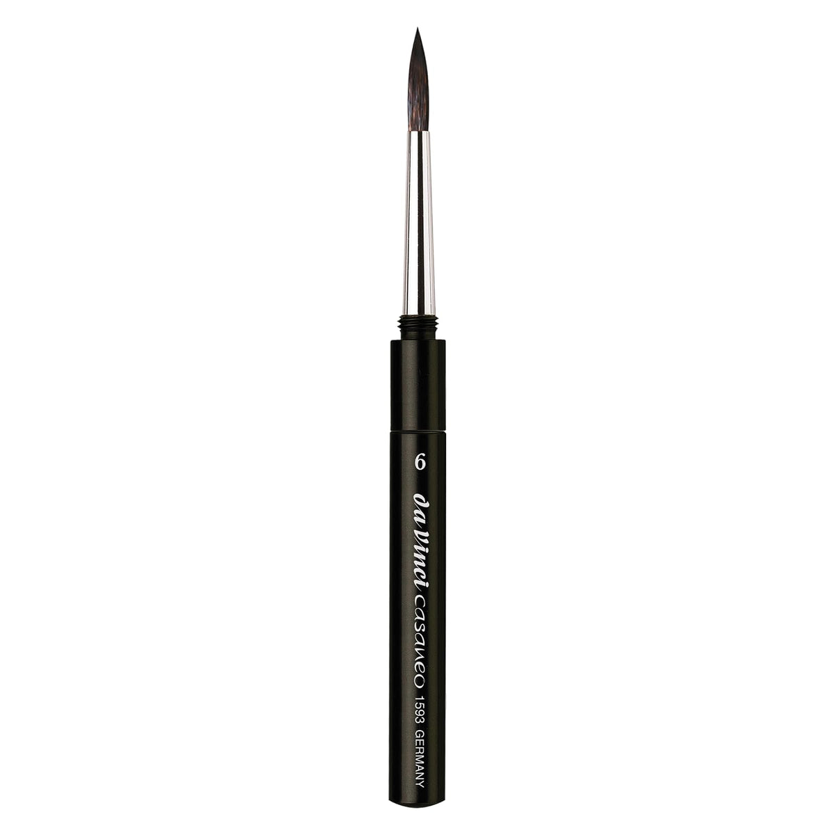 da Vinci Paint Brush, 6, Black