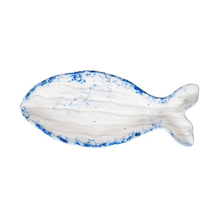Beachcombers Dishware Plate, 10.32x4.49x1.37, Blue