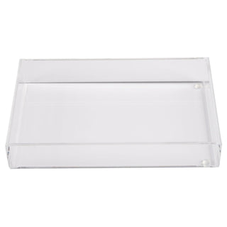 Karma Napkin Holder, Guest Towel, Clear