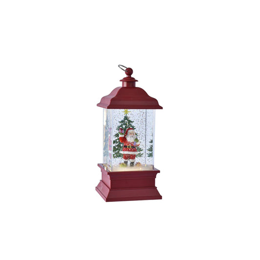 Ganz Electric Lantern, 4" W. x 4" D. x 10 1/2" H., Multicolor