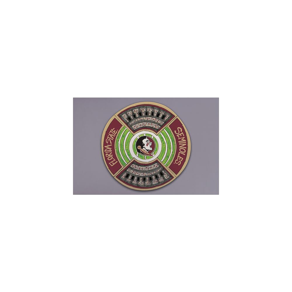 Magnolia Lane Round Stadium Melamine Platter, 13.5-inch Diameter, Serverware, Kitchen Accessories