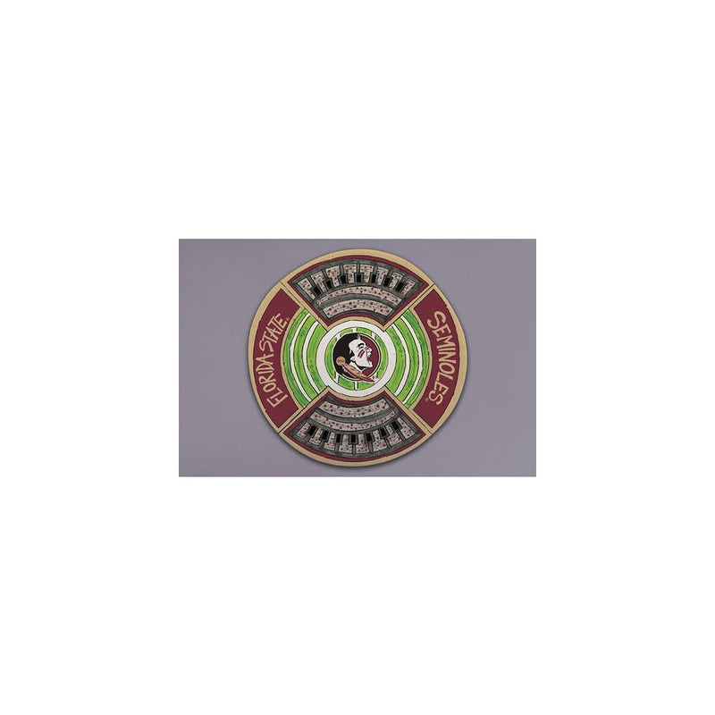 Magnolia Lane Round Stadium Melamine Platter, 13.5-inch Diameter, Serverware, Kitchen Accessories