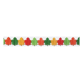 Beistle Garland, 9" x 12', Green/Red