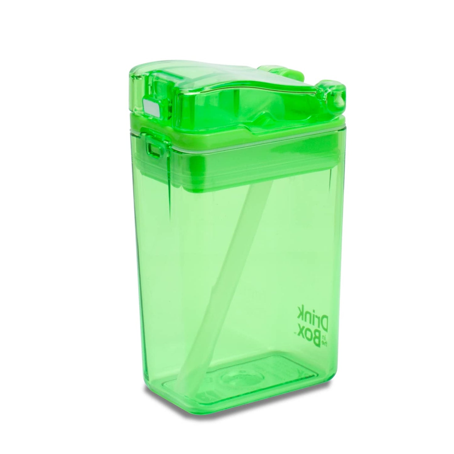 Kitchen Innovations New 2022 Drink in the Box by Precidio Design Eco-Friendly Reusable Drink Container, 8oz (Green) 1008GR