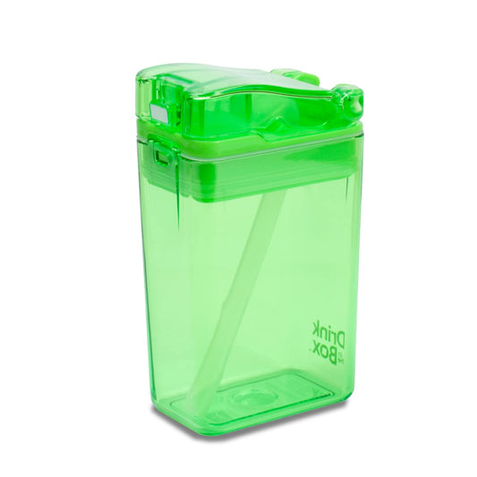 Kitchen Innovations New 2022 Drink in the Box by Precidio Design Eco-Friendly Reusable Drink Container, 8oz (Green) 1008GR