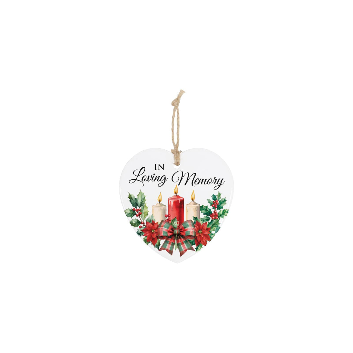 Carson Hanging Ornament, 4" H, Multi Color