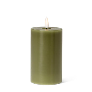 Abbott Collection Lamp, Pillar (3x5"H), Green