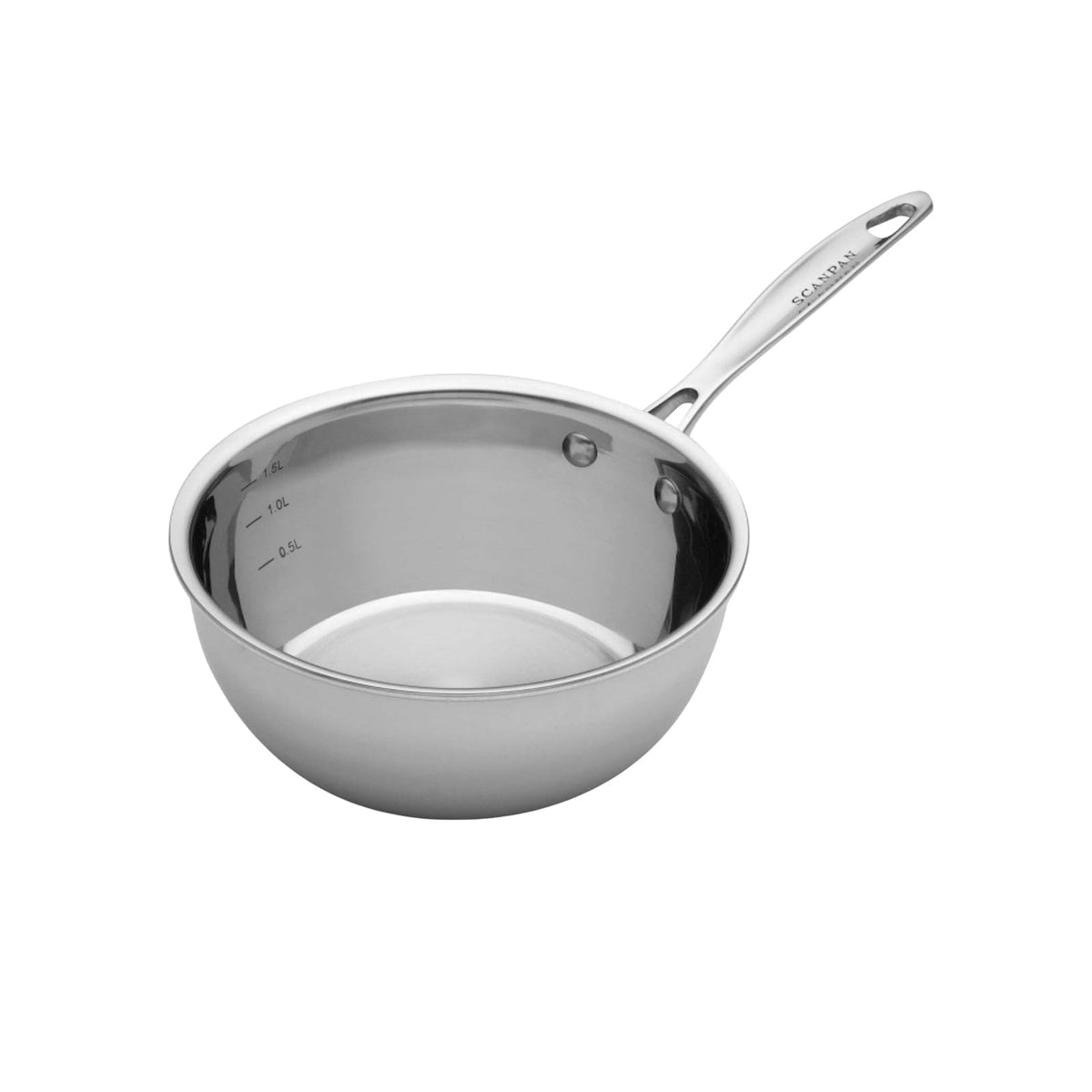 Scanpan Saute Fry Pan, medium, Silver