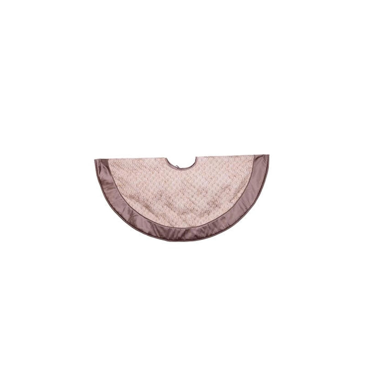 Kurt S. Adler Tree Skirt, 48 Inch, Gray