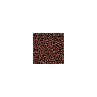 John Bead Craft Bead, 6/0, Dark Brown Matt