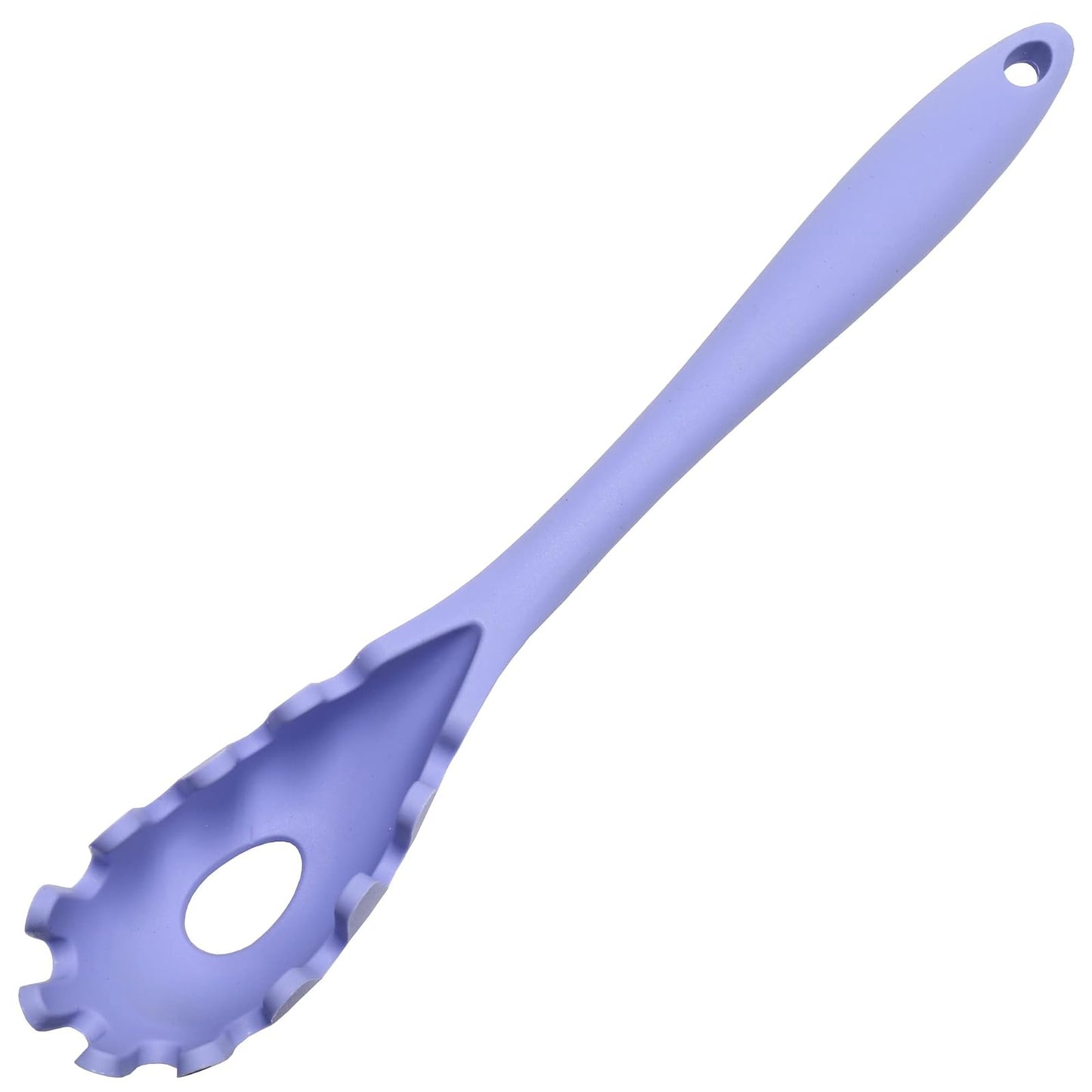 Chef Craft Premium Silicone Spaghetti/Pasta Fork, 11.5 inch, Pastel Blue