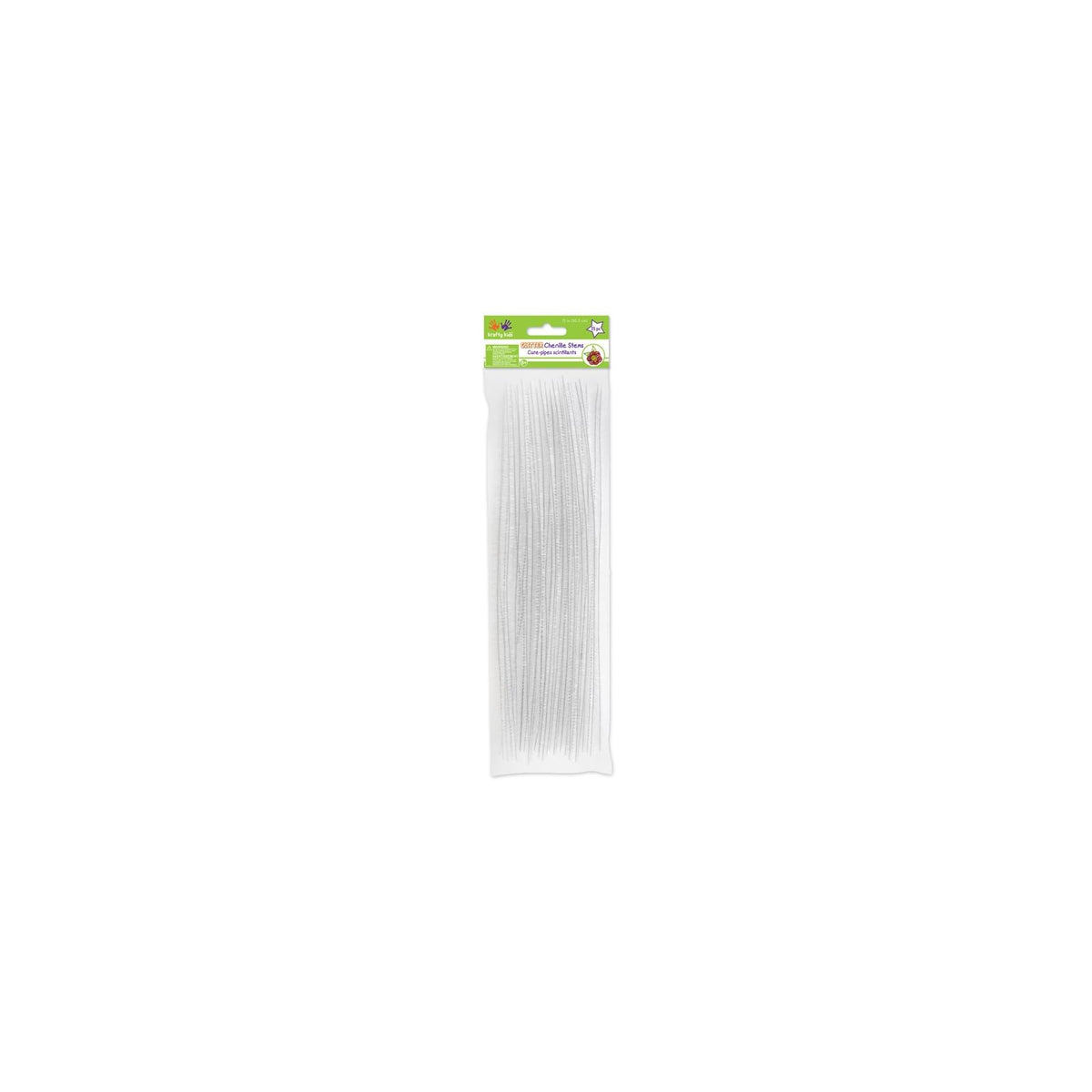 Krafty Kids Home, 1/4" x 12" X 35 PIECE, White