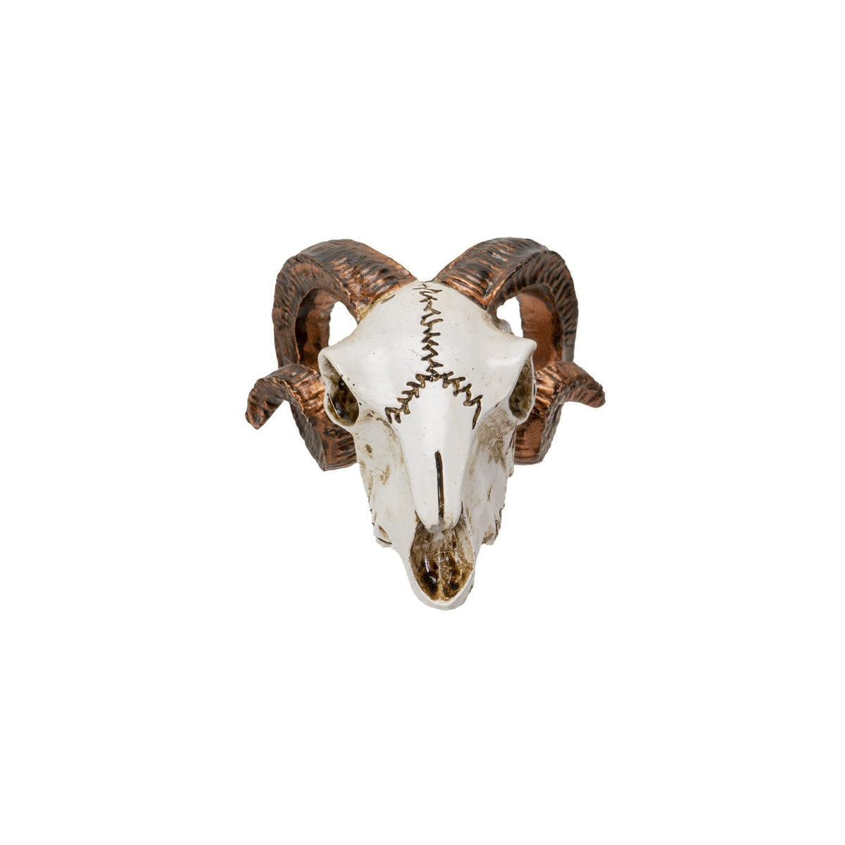 Pacific Giftware Sculpture, 1.97" L X 1.61" W X 0.98" H, Brown/White