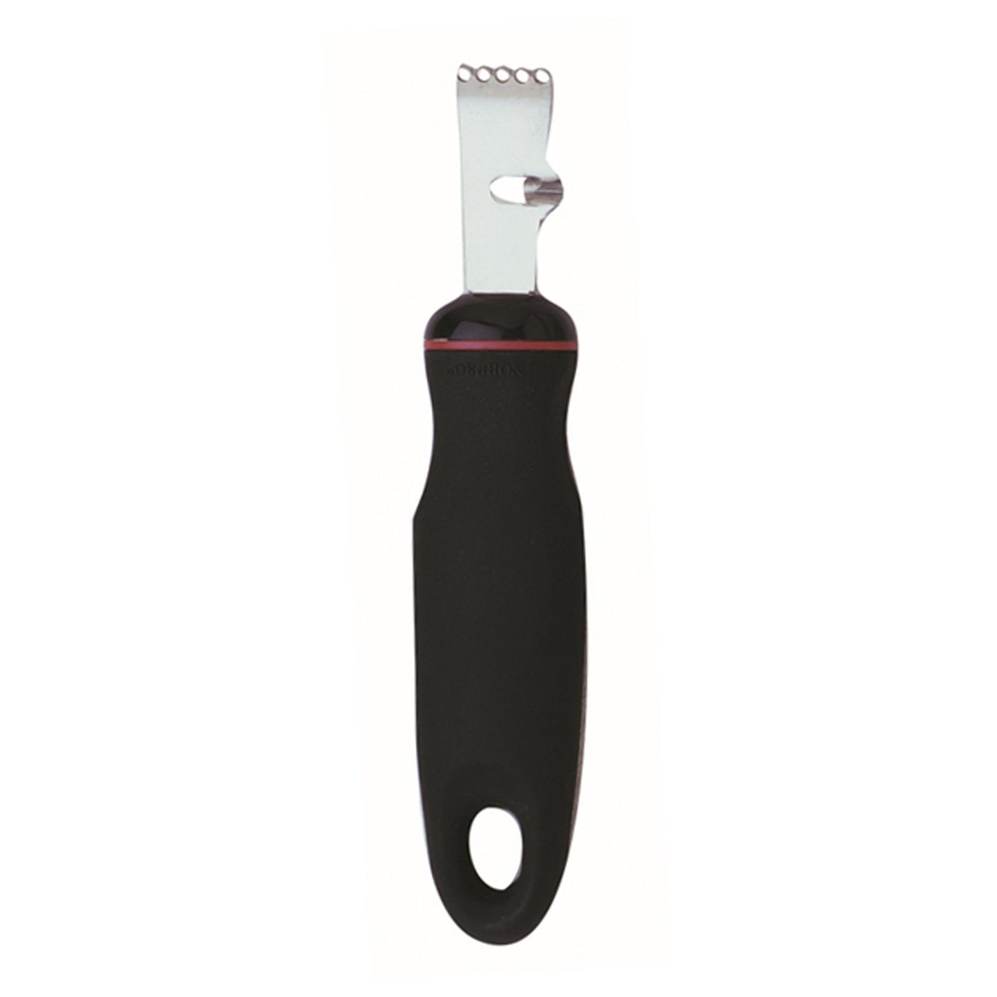 Norpro Grip-Ez Zester/Stripper Stainless Steel, One Size, Black
