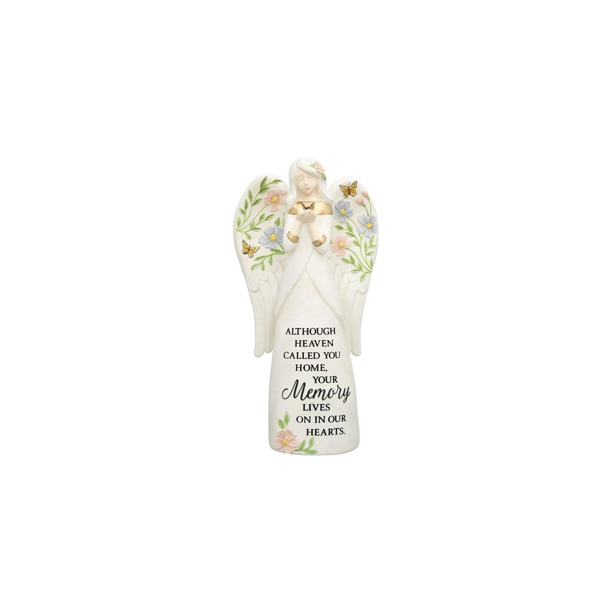 Carson Figurine, White/Green