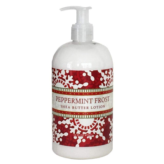 Greenwich Bay Trading Company Holiday Collection: Peppermint Frost 16oz Lotion