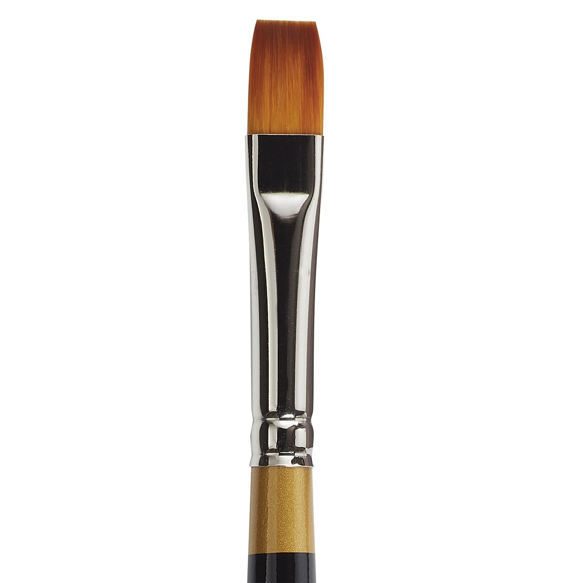 KingArt Original Gold 9300 Series , Premium Artist Brush, Golden TAKLON Shader-Size: 10
