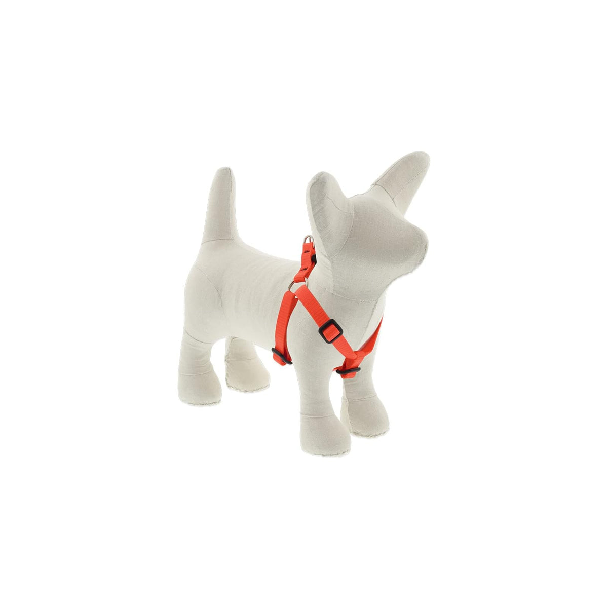 LupinePet Animal Harness, 1/2" wide; girth adjusts 12"-18", Blaze Orange