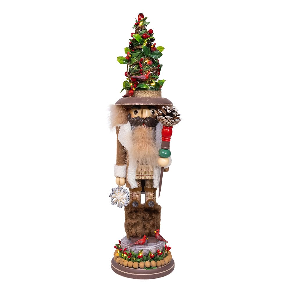 Hollywood Nutcrackers Figurine, 19", Brown
