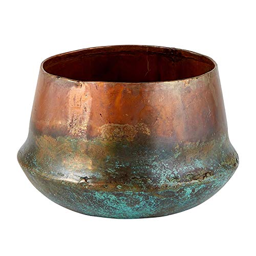 47th & Main Planter, 5", Copper/Blue
