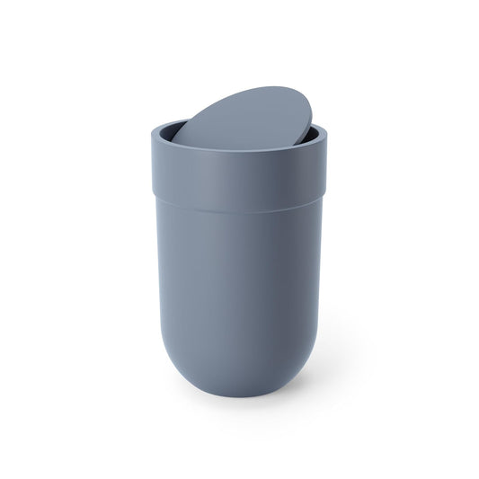 Umbra Trash Can, Small, Slate Blue