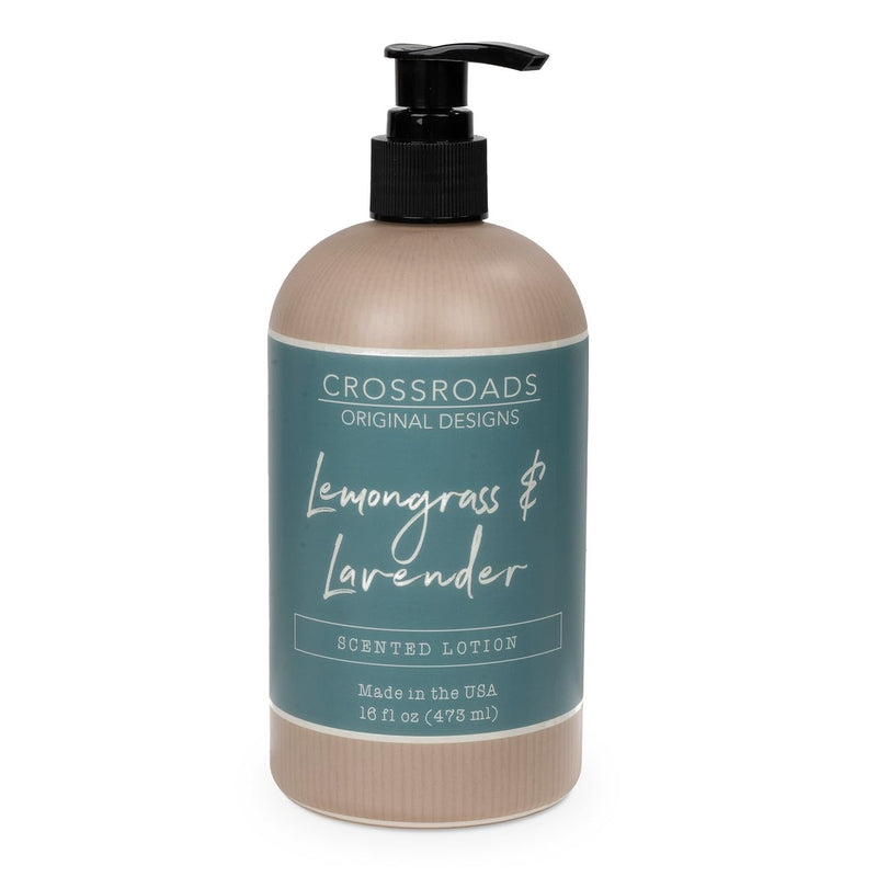 Crossroads Original Designs Hand Lotion Lemongrass & Lavender - 16 oz., Scented Lotion