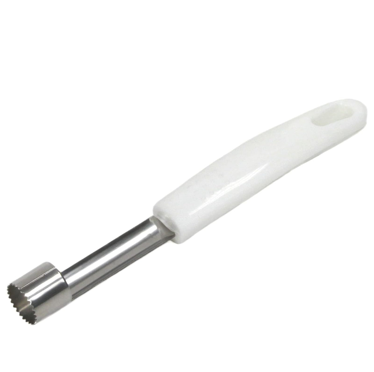 Chef Craft Select Stainless Steel Apple and Vegetable Corer, 8.75 inch, White